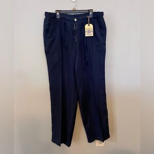 Navy Blue Linen Margaritaville pants